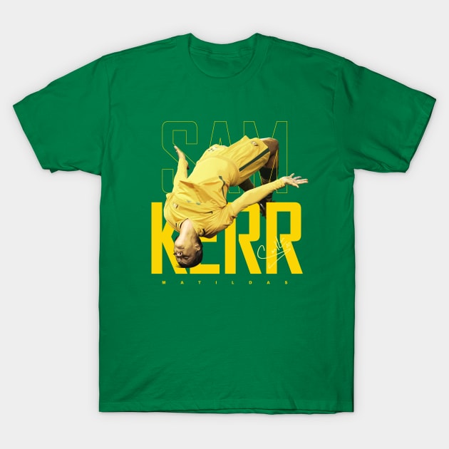 Sam Kerr T-Shirt by Juantamad